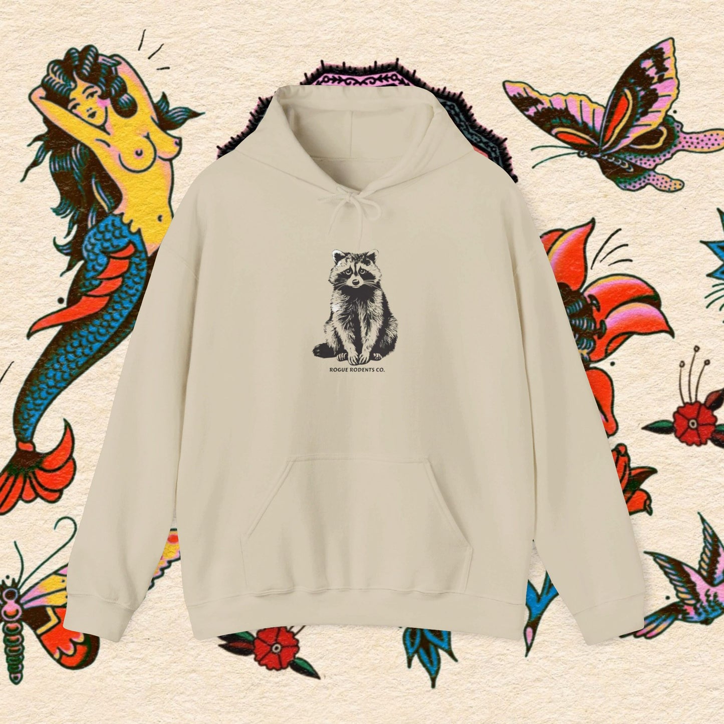 Ruckus the Raccoon Hoodie: Cute with an Edge