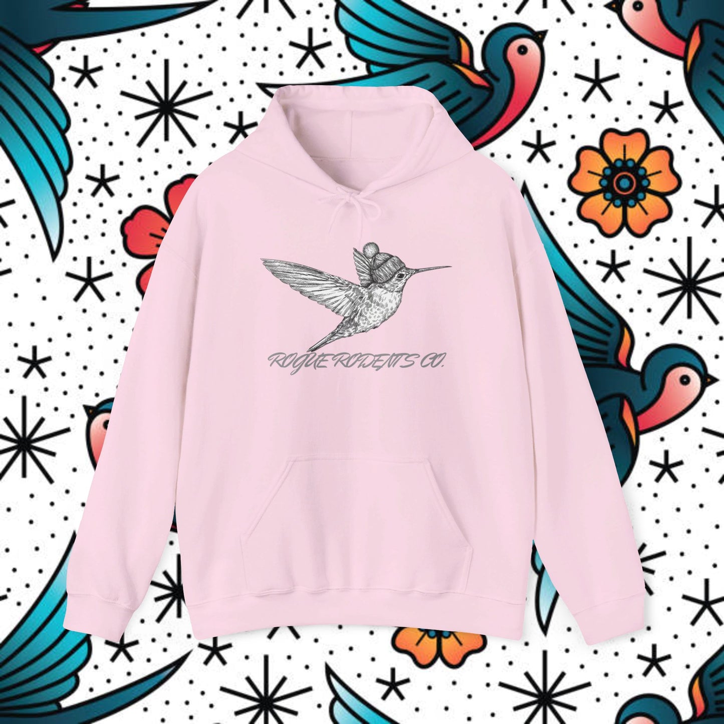 Buzz the Beanie Bird Hoodie: Whimsy in Flight