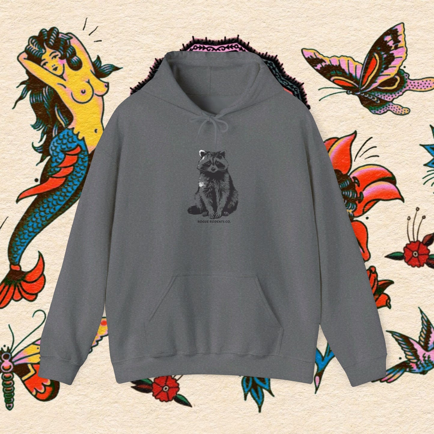 Ruckus the Raccoon Hoodie: Cute with an Edge