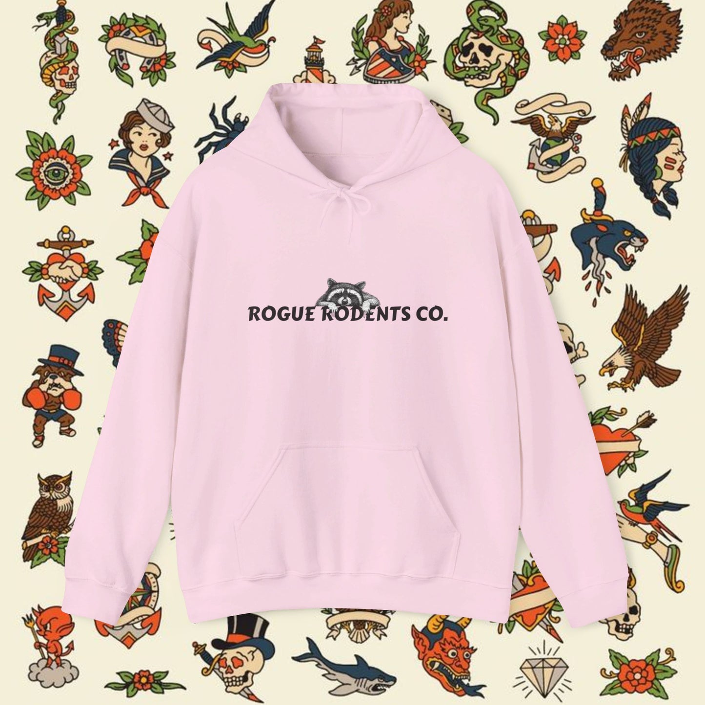 Ruckus Resting Hoodie: Mischief Meets Relaxation