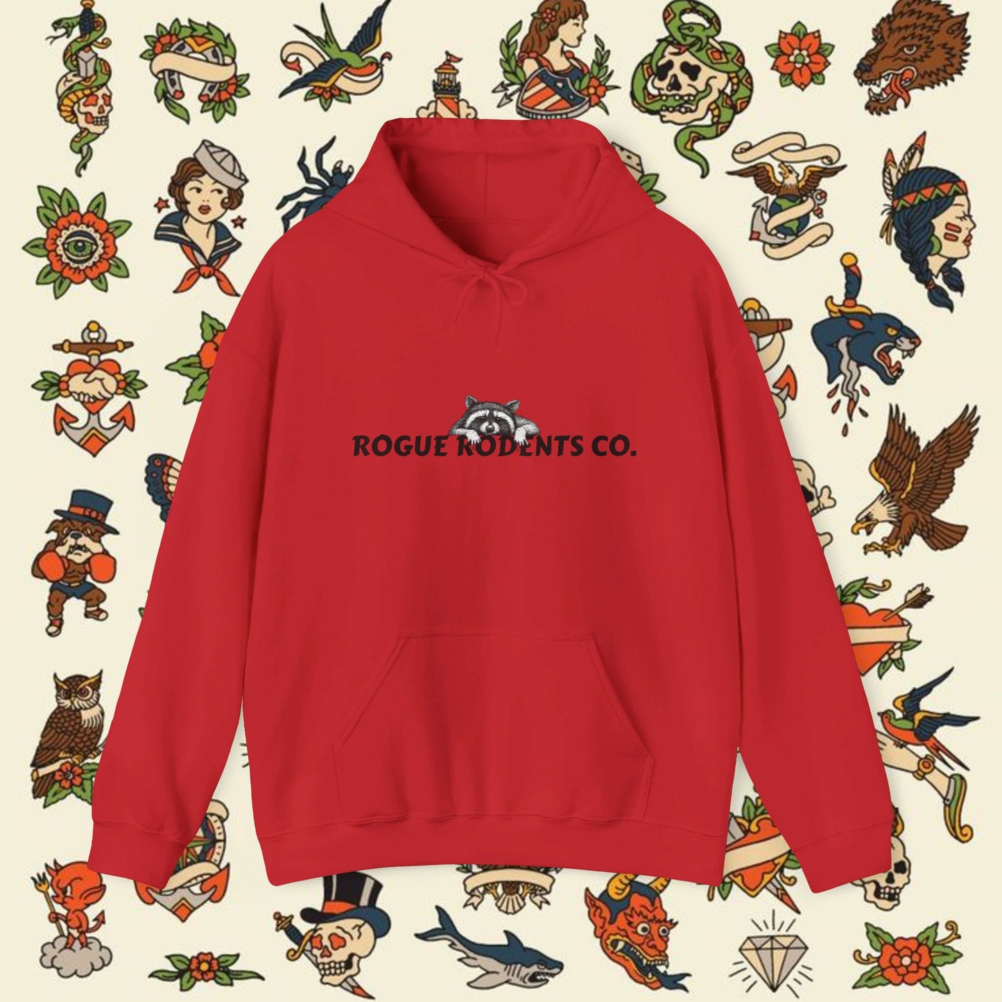 Ruckus Resting Hoodie: Mischief Meets Relaxation