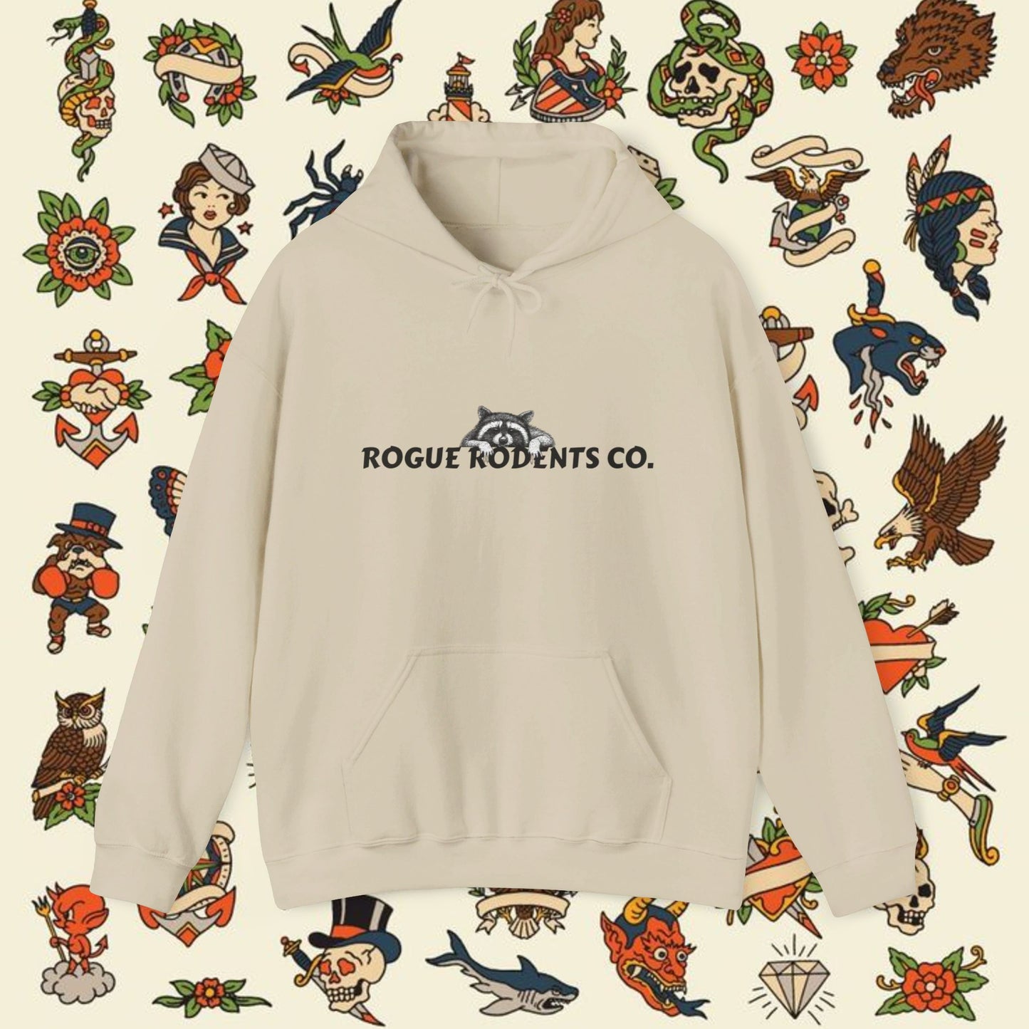 Ruckus Resting Hoodie: Mischief Meets Relaxation