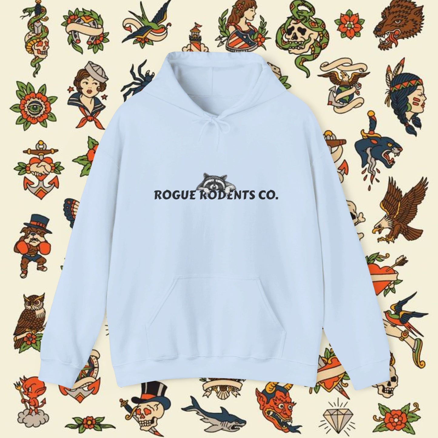 Ruckus Resting Hoodie: Mischief Meets Relaxation