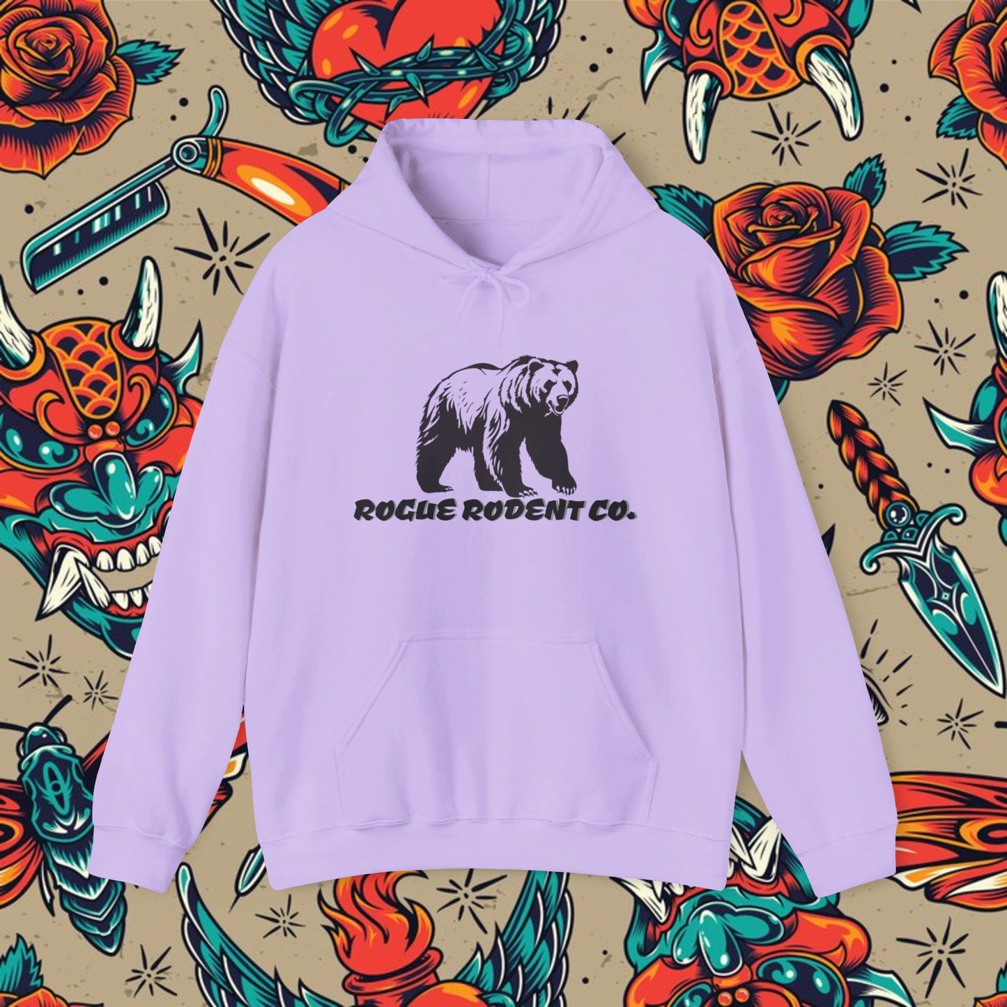 Maverick the Grizzly Hoodie: Untamed and Unstoppable