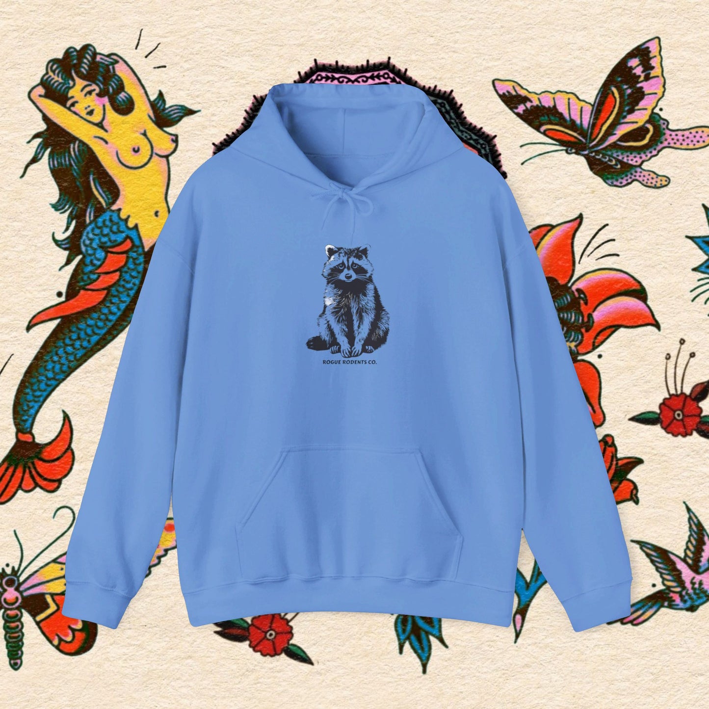 Ruckus the Raccoon Hoodie: Cute with an Edge