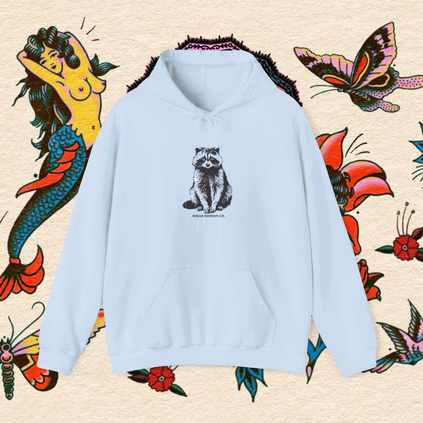 Ruckus the Raccoon Hoodie: Cute with an Edge