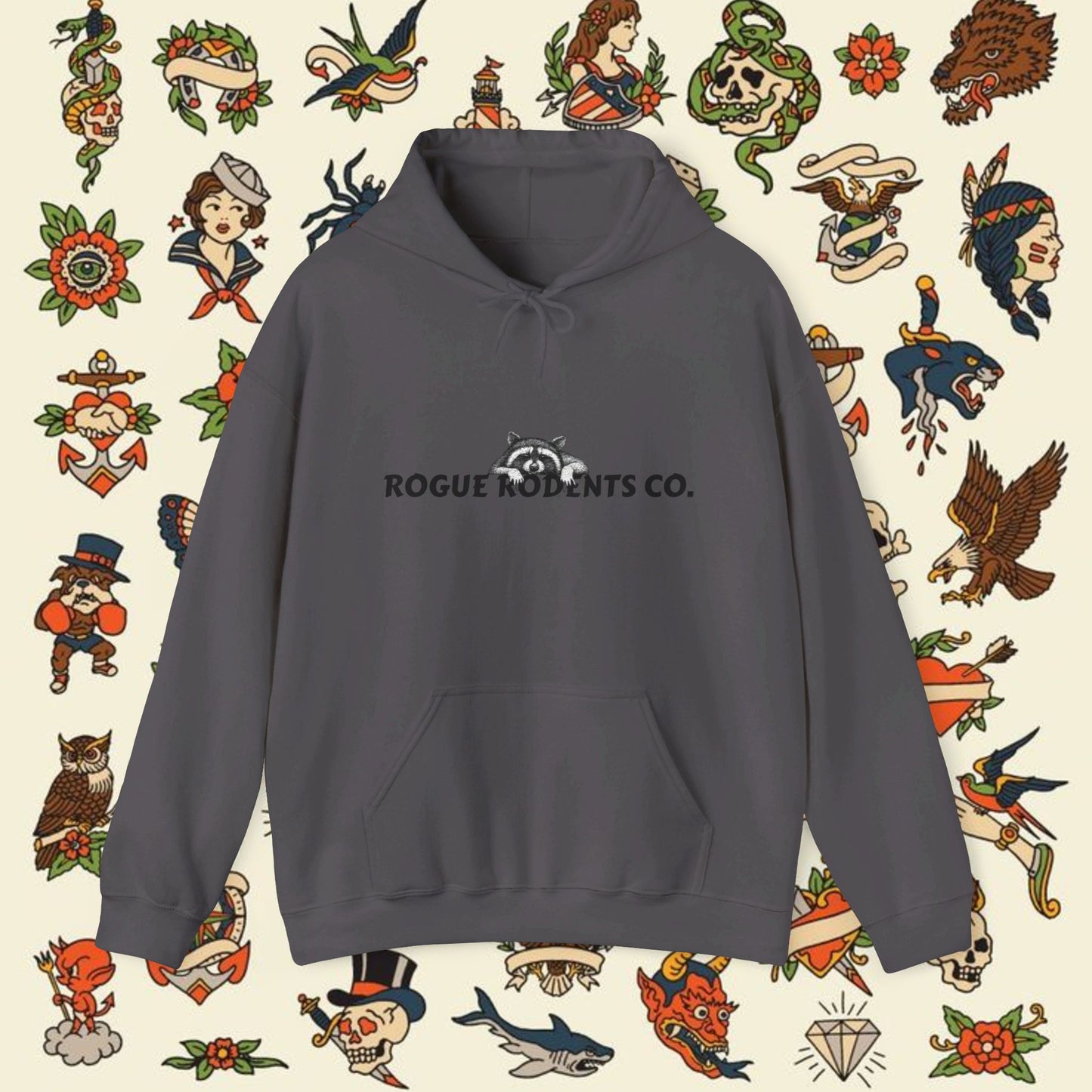 Ruckus Resting Hoodie: Mischief Meets Relaxation