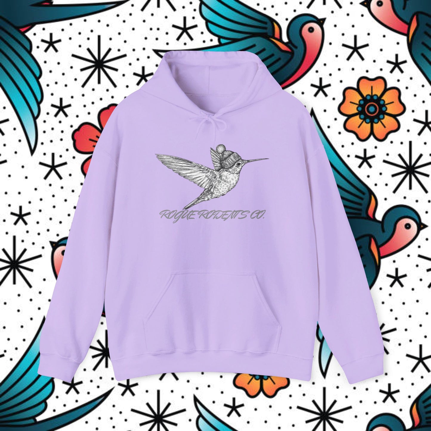 Buzz the Beanie Bird Hoodie: Whimsy in Flight