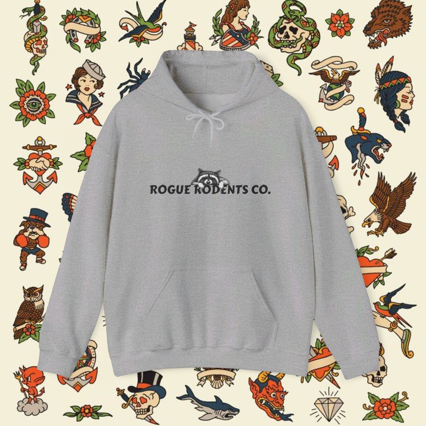 Ruckus Resting Hoodie: Mischief Meets Relaxation