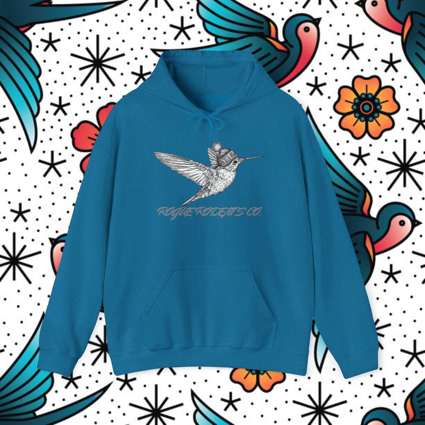 Buzz the Beanie Bird Hoodie: Whimsy in Flight
