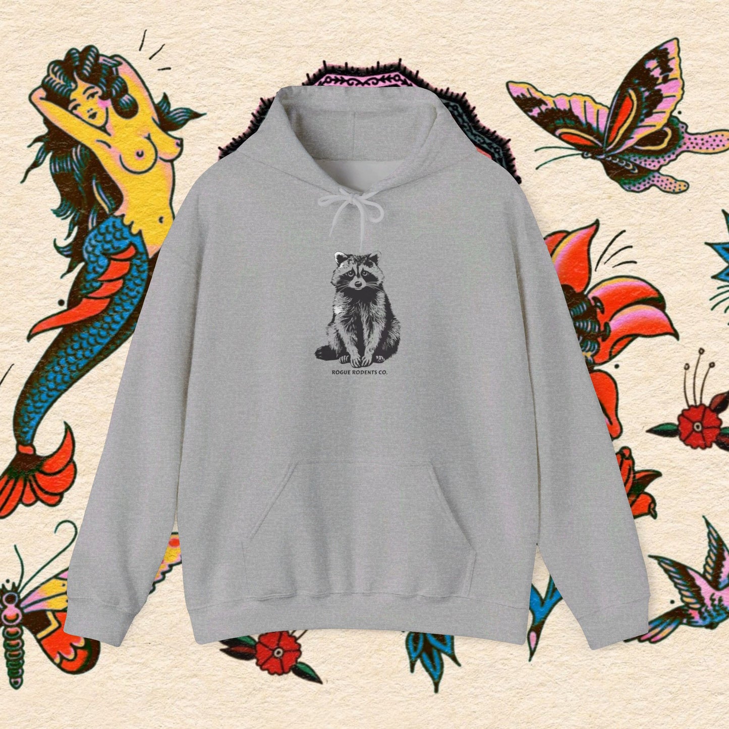 Ruckus the Raccoon Hoodie: Cute with an Edge