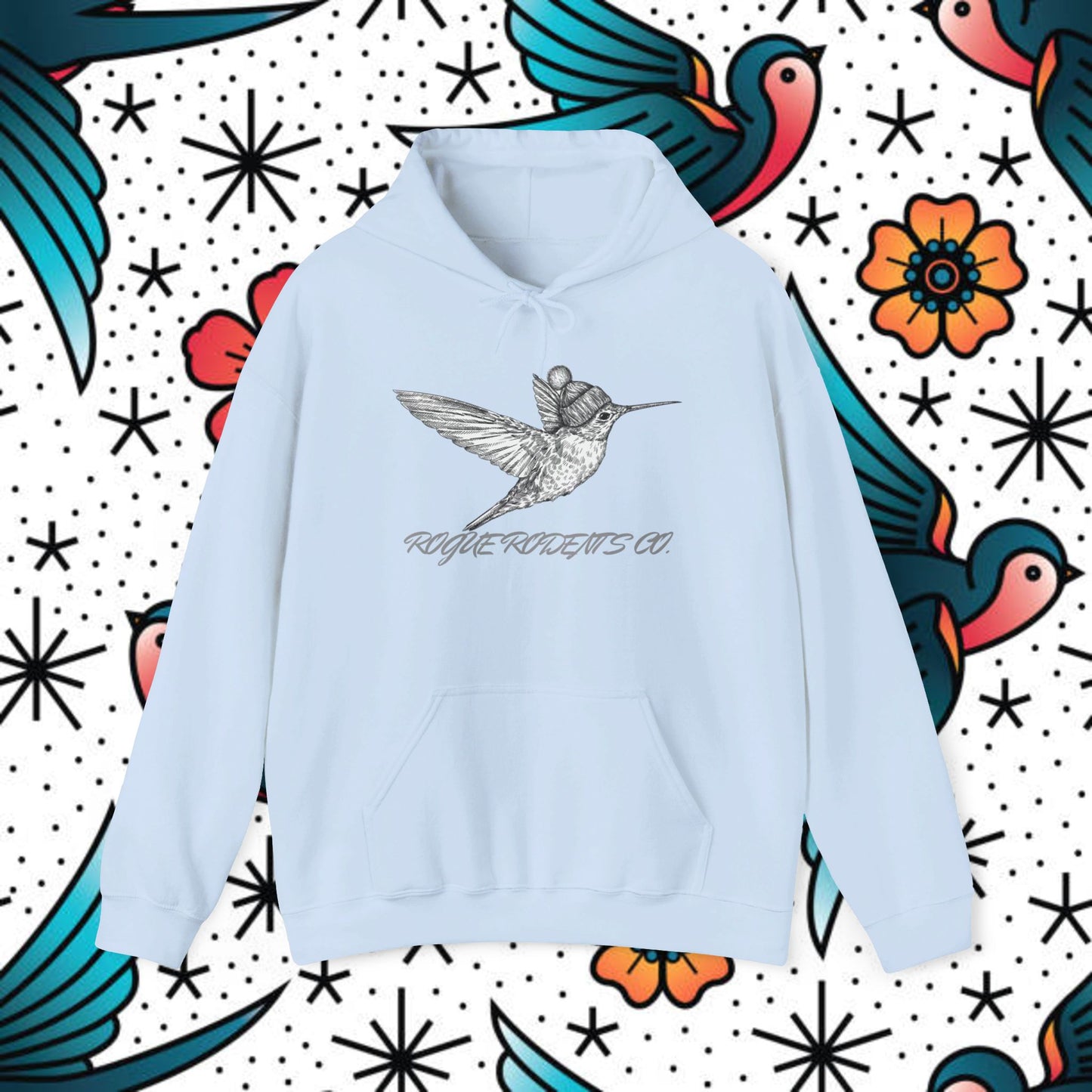 Buzz the Beanie Bird Hoodie: Whimsy in Flight