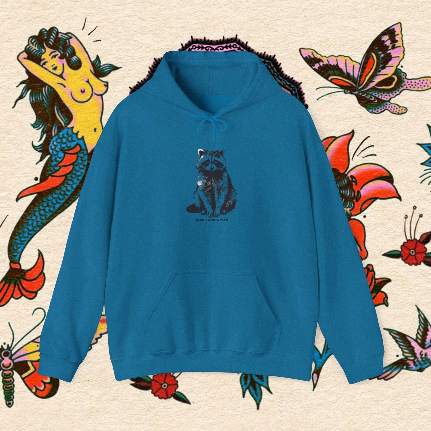 Ruckus the Raccoon Hoodie: Cute with an Edge