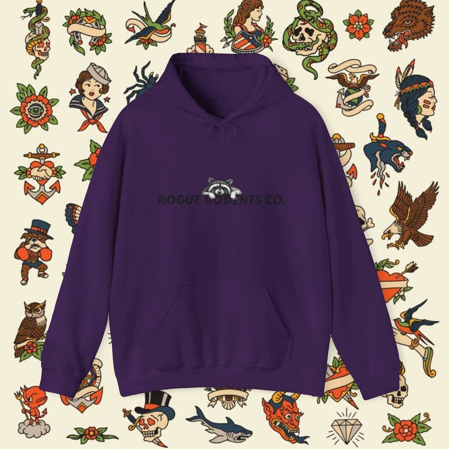 Ruckus Resting Hoodie: Mischief Meets Relaxation